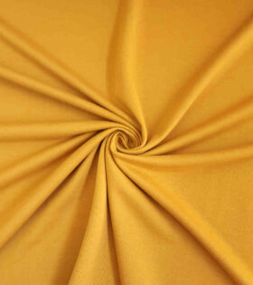 Unbrushed Poly Tracksuiting - Mustard
