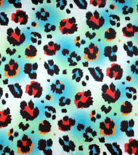 Omega Satin - Abstract - Aqua