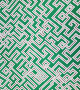 Omega Satin - Abstract - Green