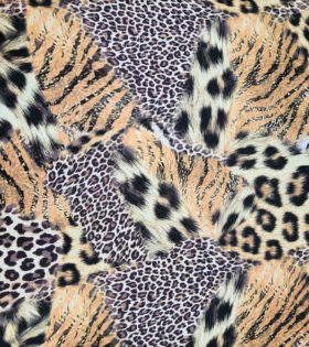 Omega Satin - Abstract - Brown