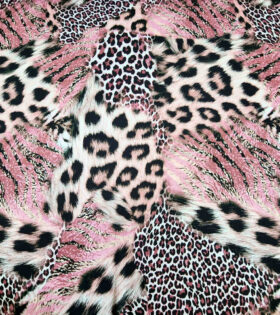 Omega Satin - Abstract - Dusty Pink
