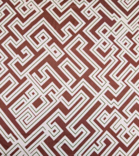 Omega Satin - Abstract - Brown