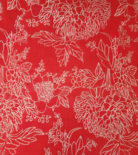 Brocade Luxe - Red