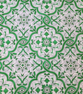 Printed Mini-Matt - Abstract - Emerald Green