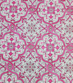 Printed Mini-Matt - Abstract - Cerise Pink