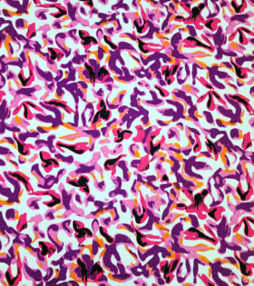Rayon Challis - Abstract - Purple