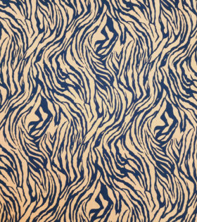 Rayon Challis - Natural - Brown