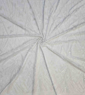 Imported Evening Tulle (15996) - Off White