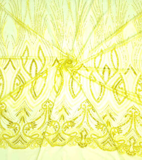Imported Evening Tulle (15997) - Yellow