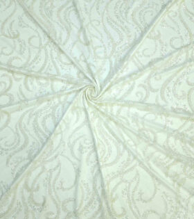 Imported Evening Tulle (16017) - Cream