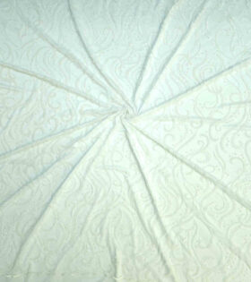 Imported Evening Tulle (16017) - White