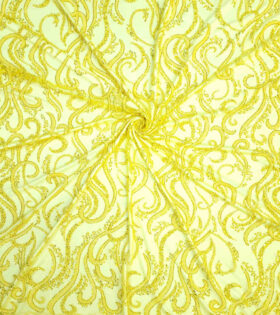 Imported Evening Tulle (16017) - Yellow