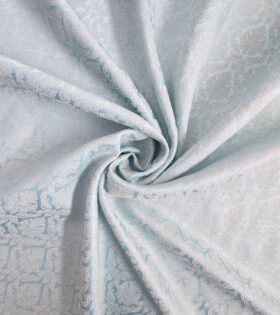 Brocade Jacquard - Powder Blue