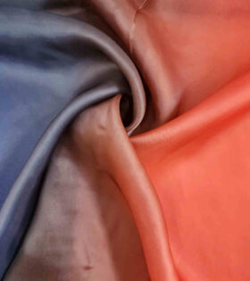 Ombre Organdy Satin - Melon