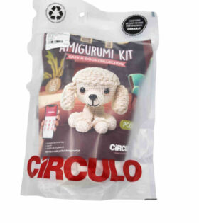 All-In-One Amigurumi Knitting Kit - Poodle