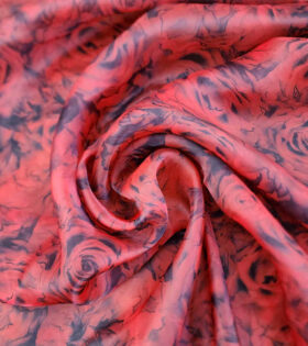 Printed Organdy Satin