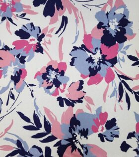 Printed Jacquard Satin