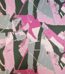 Printed Jacquard Satin
