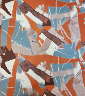 Printed Jacquard Satin