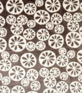 Mongolian Fleece - Floral