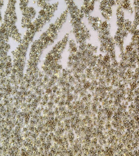 Remi Beaded Tulle - Olive