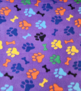 Polar Fleece - Paws