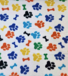 Polar Fleece - Paws