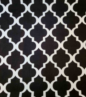 Printed Mini-Matt - Abstract - Black