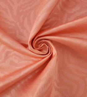 Embossed Duchess Satin - Peach