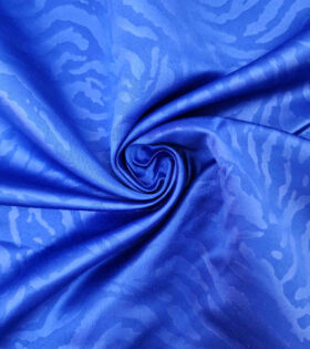 Embossed Duchess Satin - Royal Blue
