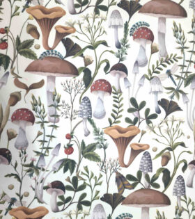 Rpet Eco-Friendly Canvas - Mushroom