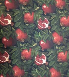Rpet Eco-Friendly Canvas - Pomegranate