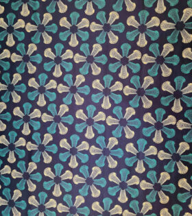Digital Printed Duchess Satin - Abstract - Emerald Green