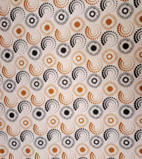 Digital Printed Duchess Satin - Ethnic - Blush