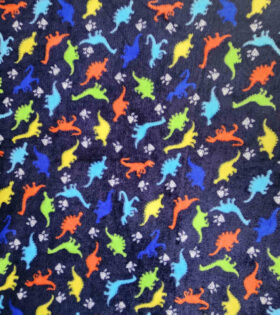 Mongolian Fleece - Dinosaurs
