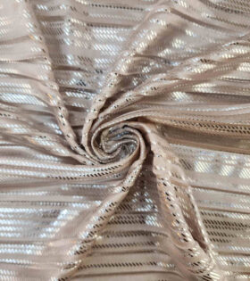 Pleated Plisse Satin (Aurora) - Mauve