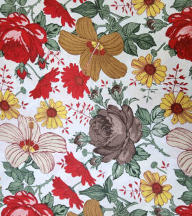100% Turkish Printed Cotton - Floral