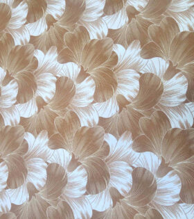 Printed Mini-Matt - Leaves - Tan