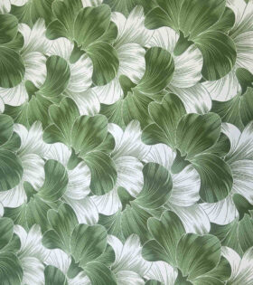 Printed Mini-Matt - Leaves - Olive Green