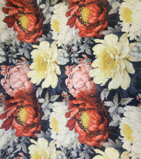 Printed Mini-Matt - Jessica - Red & Black