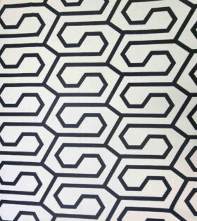 Printed Mini-Matt - Abstract - White