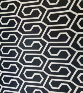 Printed Mini-Matt - Abstract - Black