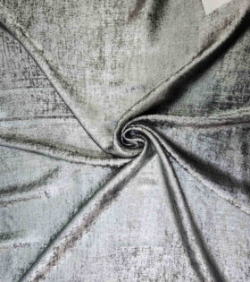 Hammered Metallic Satin - Silver