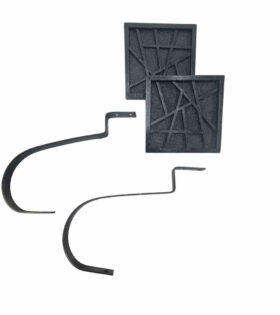 Pristene Tieback Pair - Black