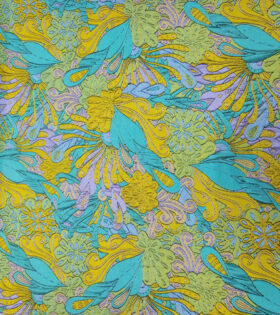 Brocade San Diego - Floral - Aqua