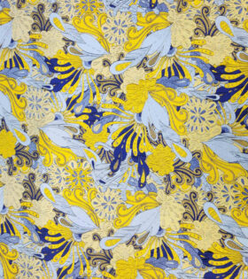 Brocade San Diego - Floral - Navy Blue