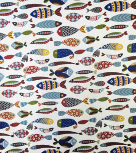 Printed Mini-Matt - Fish - Multicolored