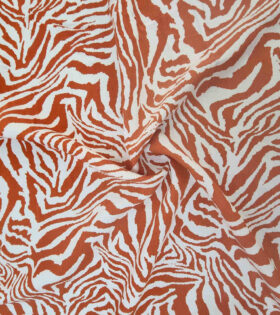 Nylon Rayon - Natural - Rust