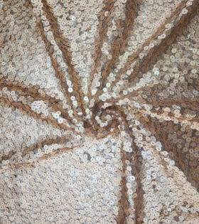 Cairo Sequins Tulle - Cream
