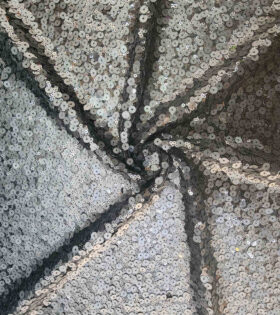 Cairo Sequins Tulle - Black